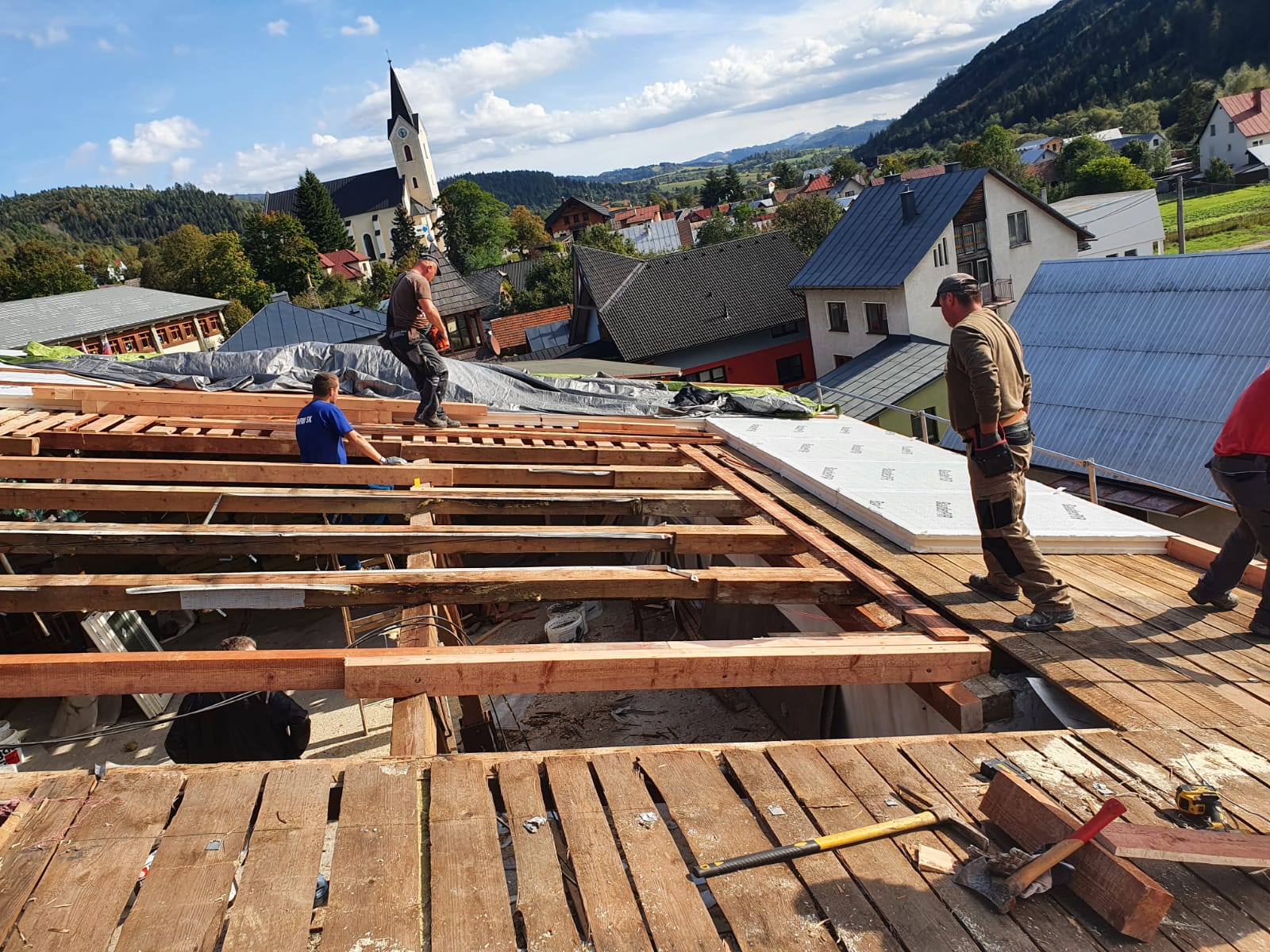 Dom kultúry — strecha, Stará Bystrica — fotografia 18