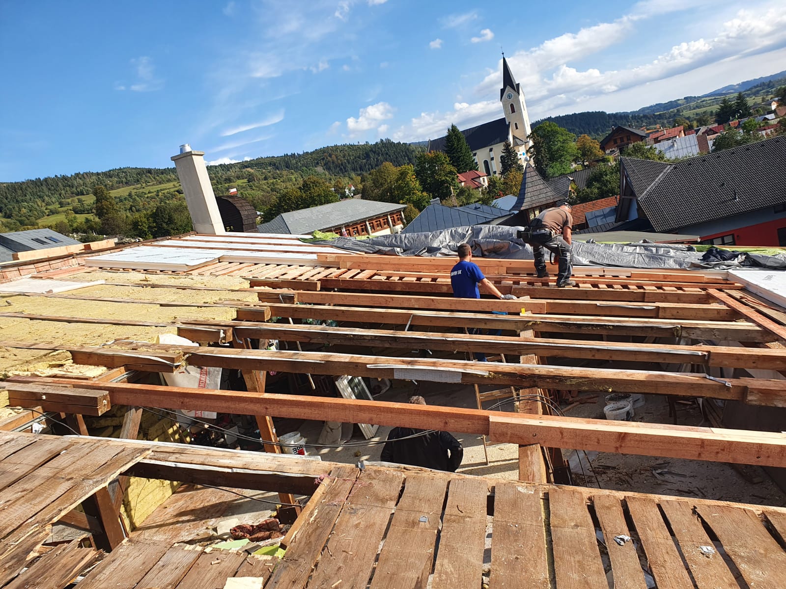 Dom kultúry — strecha, Stará Bystrica — fotografia 19